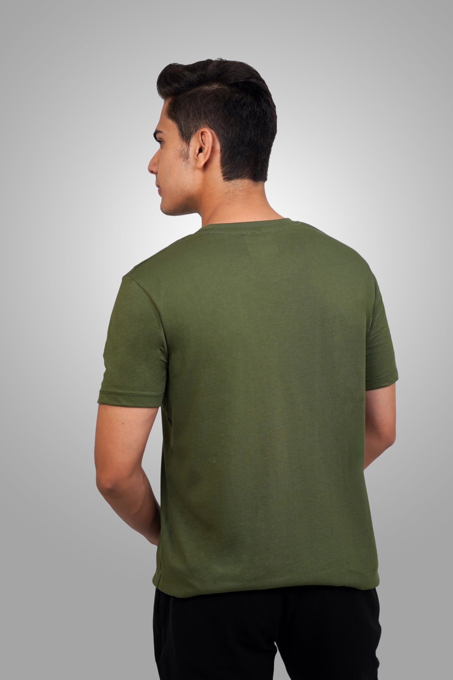 PoshFlair Classic Round Neck T-Shirt