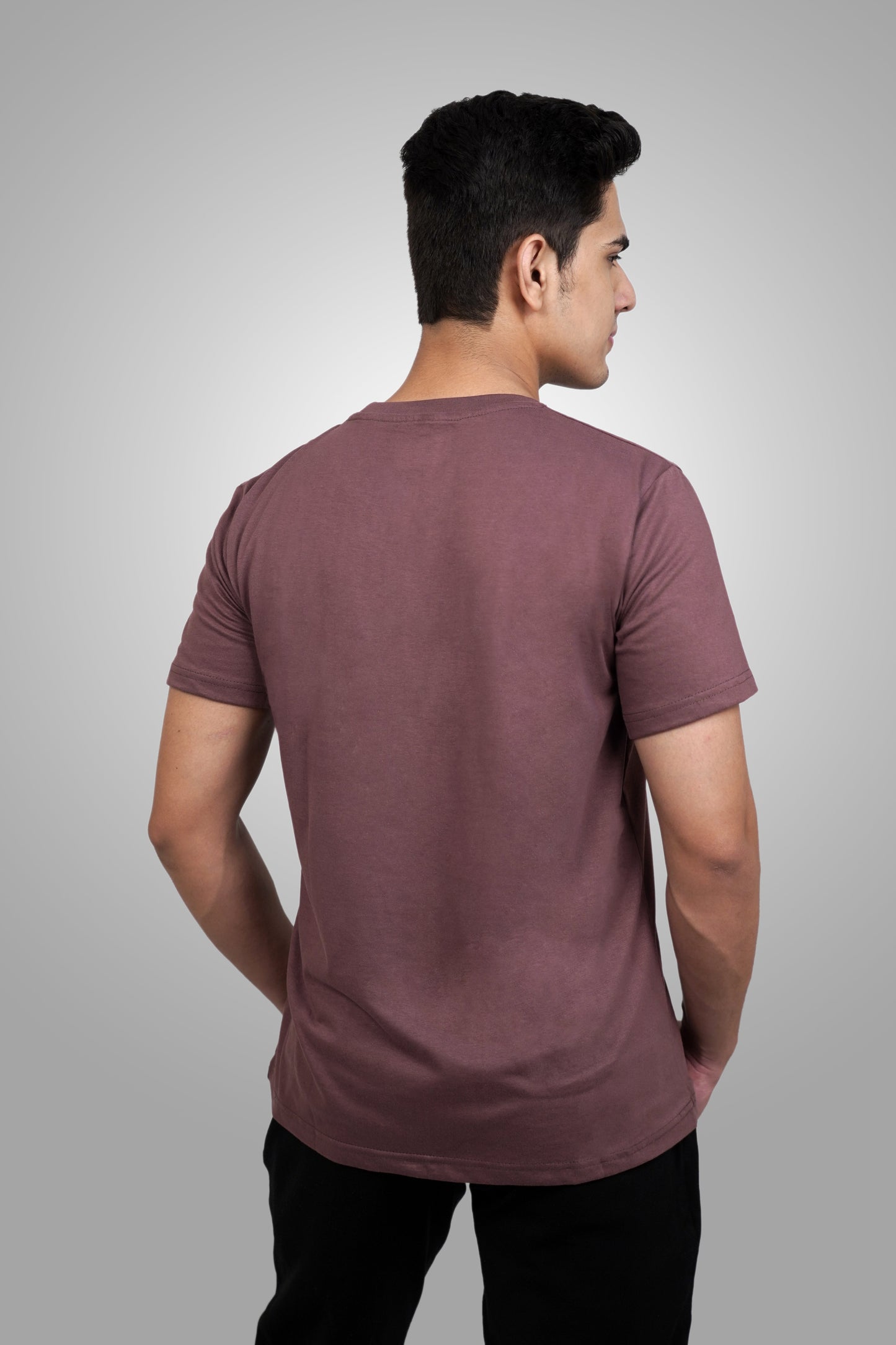 PoshFlair Classic Round Neck T-Shirt