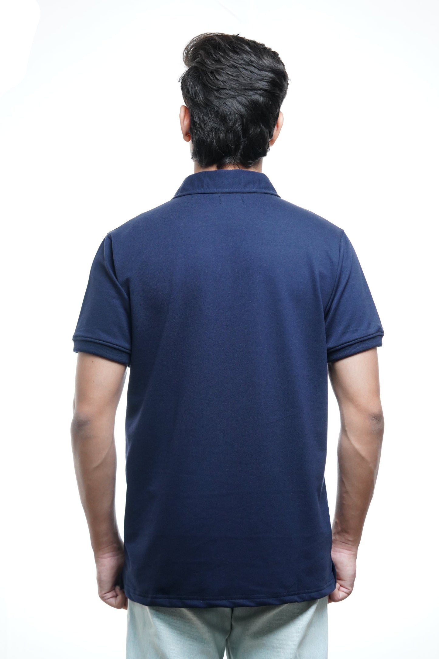 Men's Half Sleeve Poshflair Named Embroidery Polo t-shirt