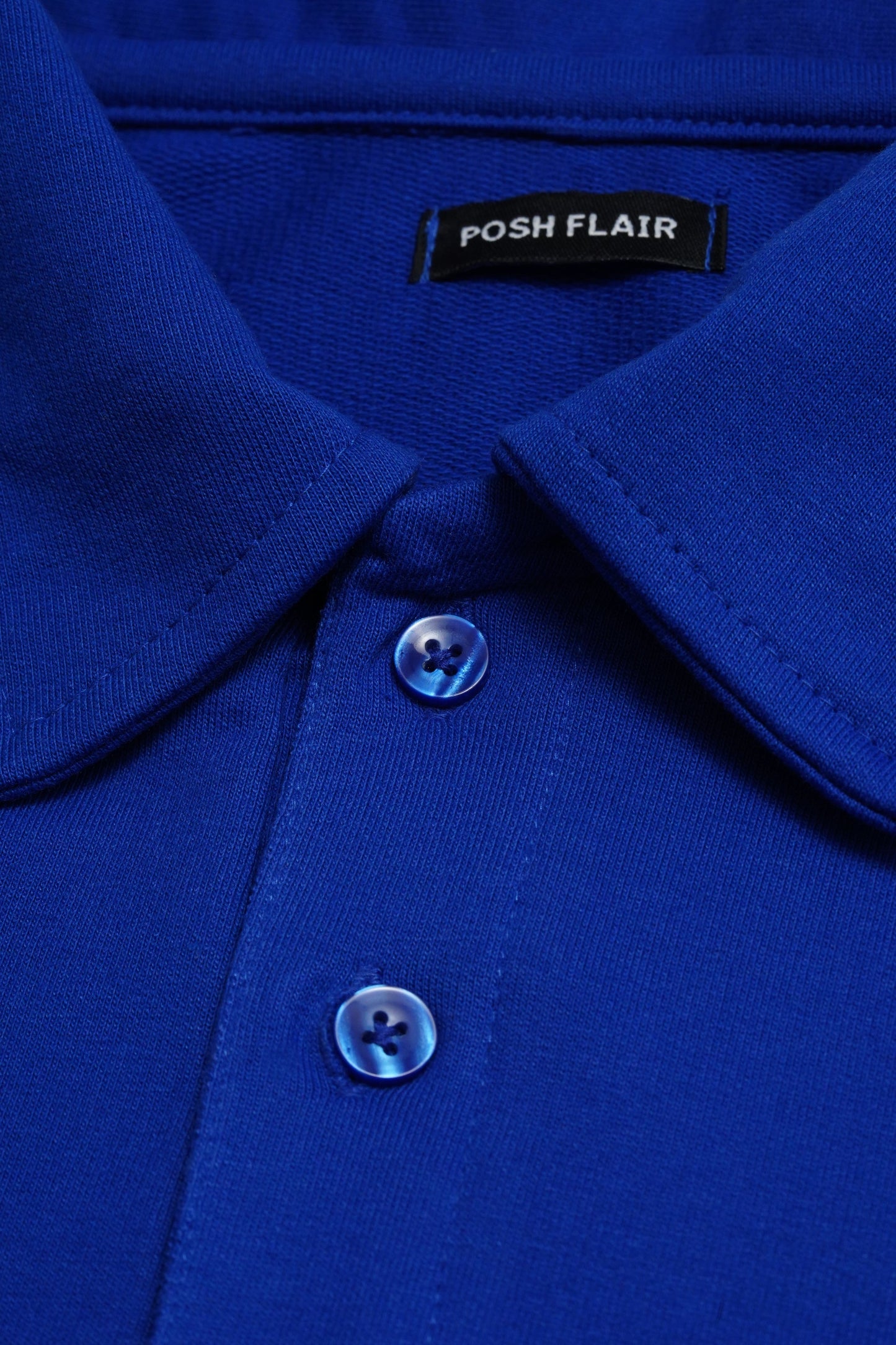 Men's Full Sleeve's Polo Rubber Print T-shirt
