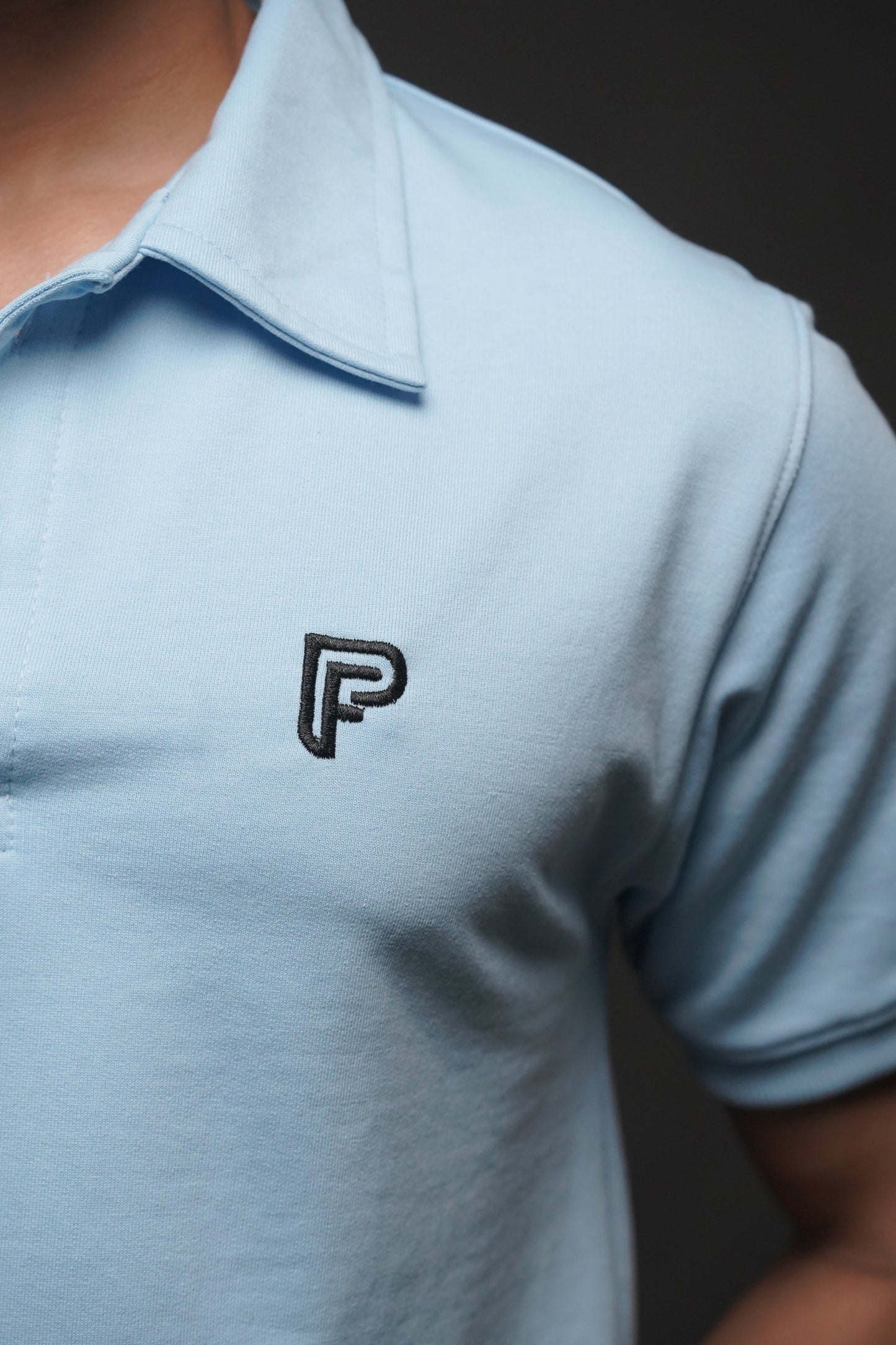 Men's Half Sleeve Poshflair Embroidery Polo t-shirt