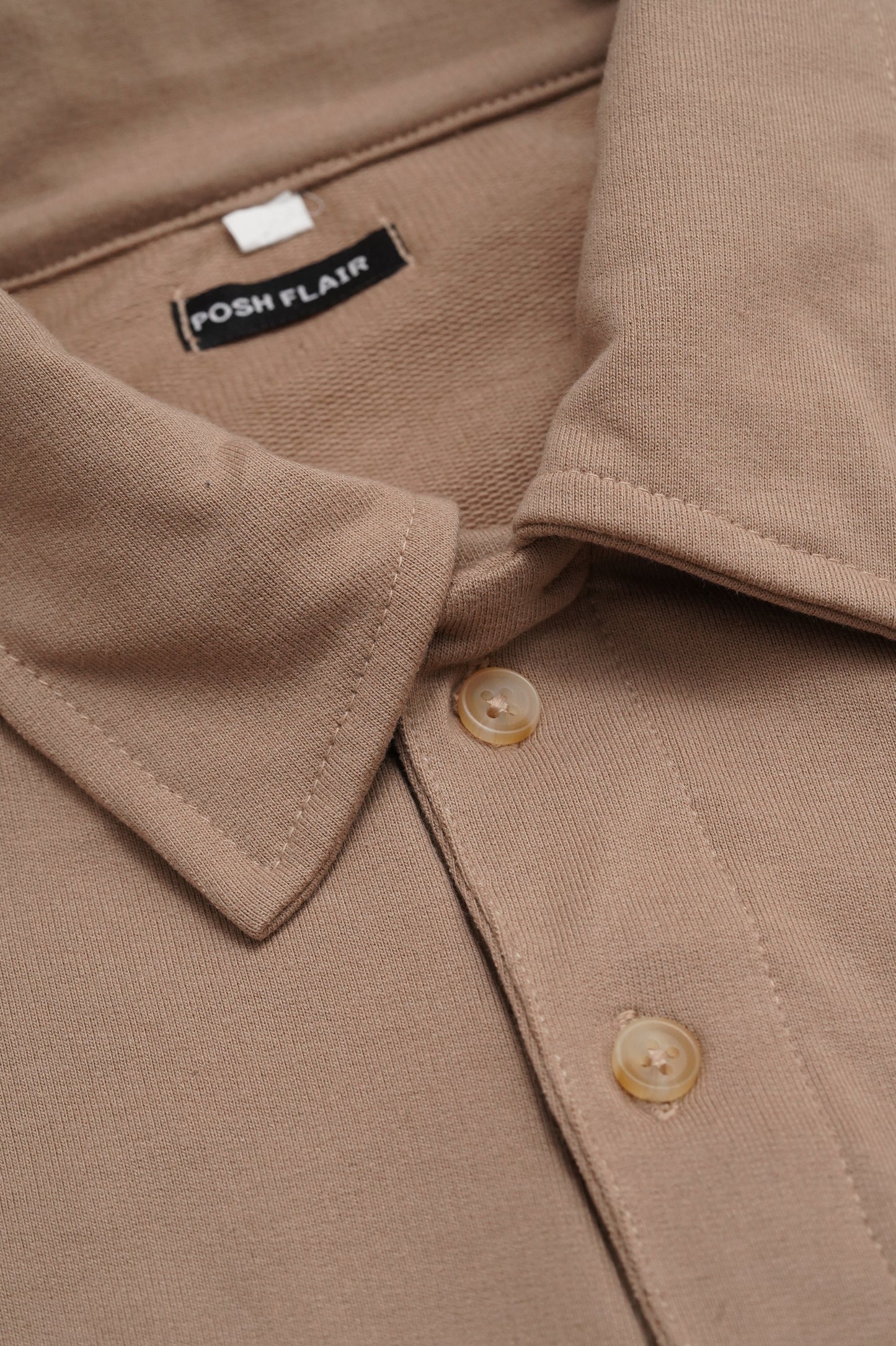 Men's Full Sleeve's Polo Puff T-shirt
