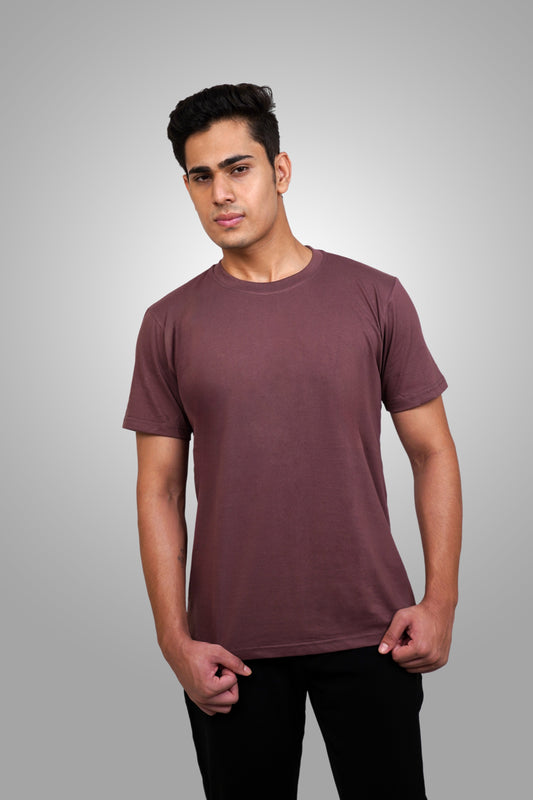 PoshFlair Classic Round Neck T-Shirt