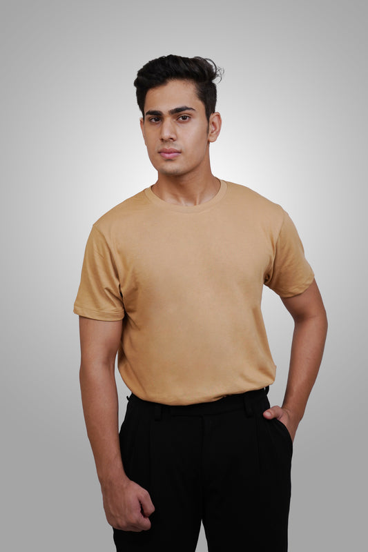 PoshFlair Classic Round Neck T-Shirt