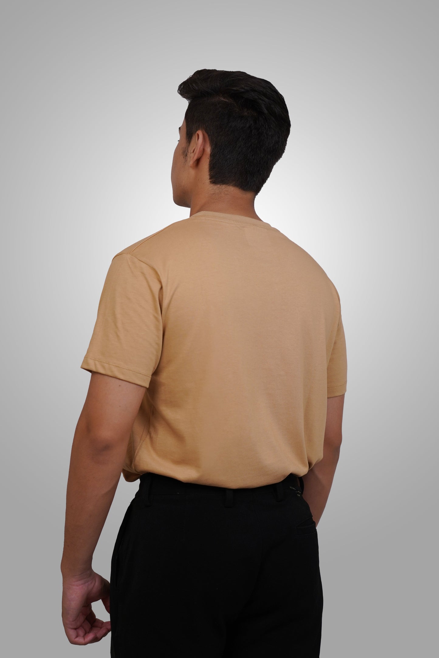 PoshFlair Classic Round Neck T-Shirt