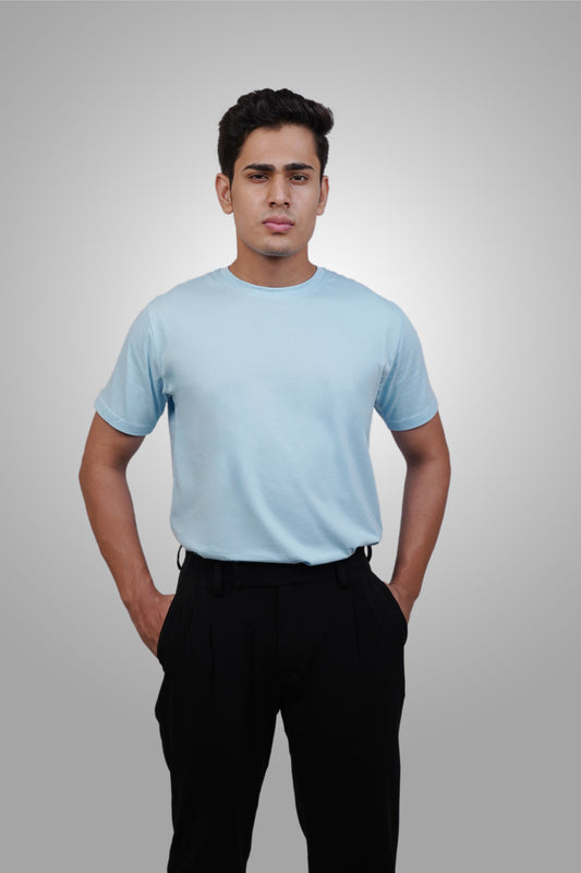 PoshFlair Classic Round Neck T-Shirt